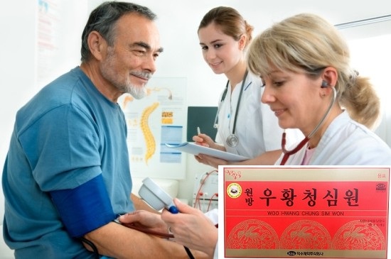 An cung ngưu hoàng IKSU Hàn Quốc hộp đỏ 10 viên trị cao huyết áp