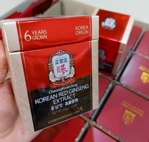cao hồng sâm kgc korean red ginseng extract hàn quốc hộp 100g