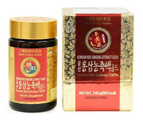 cao hồng sâm korean red ginseng extract gold 240g