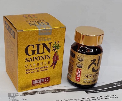 gin saponin capsule được chứng nhận đảm bảo chất lượng và độ an toàn