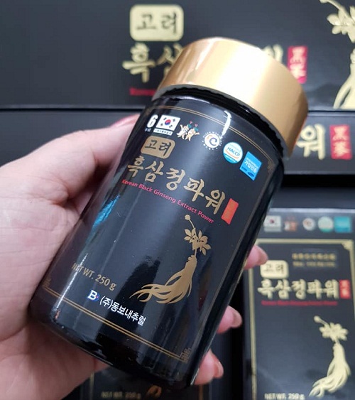 korean black ginseng extract power 250g