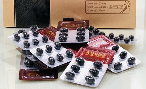  korean red ginseng extract capsule gold thích hợp với cả nam và nữ