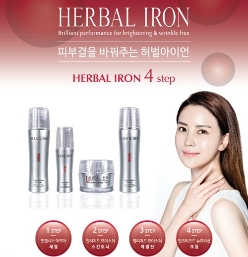herbal iron skin care set an toàn cho mọi loại da