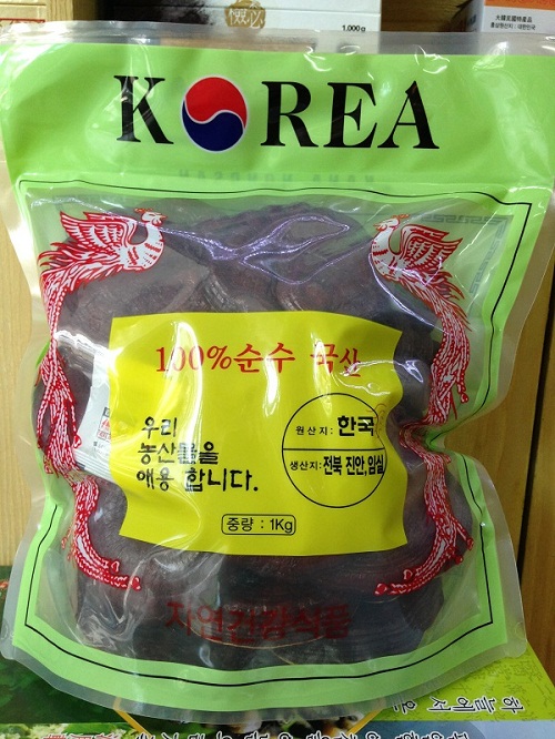 nấm linh chi đỏ kana nongsan túi 1kg