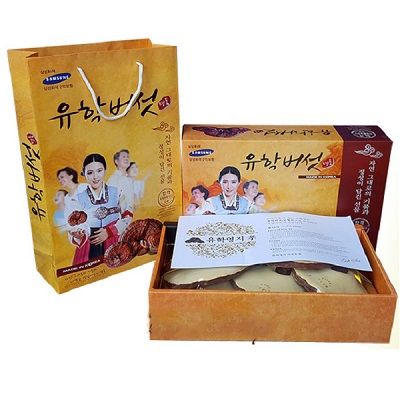 Nấm linh chi đỏ núi đá Hàn Quốc hộp quà 1 kg thượng hạng