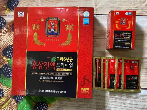 nước hồng sâm hàn quốc korea red ginseng drink  premium