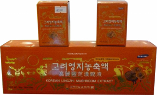 Cao linh chi 30g x 5 lọ Hàn Quốc- sản phẩm vì sức khỏe gia đình bạn