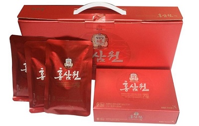 Nước hồng sâm Hàn Quốc KGC 15 gói cao cấp chăm sóc cơ thể