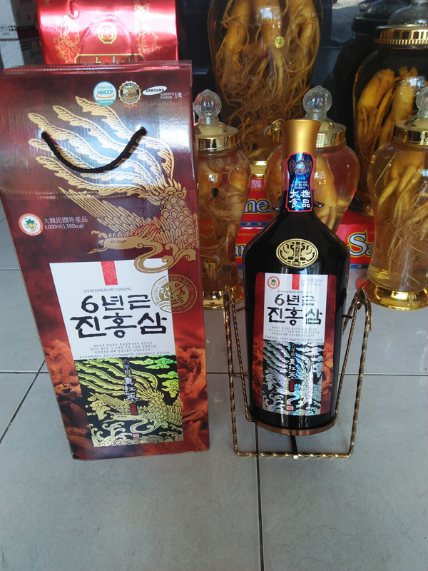 Nước hồng sâm Hàn Quốc Teawoong chai 3 lít