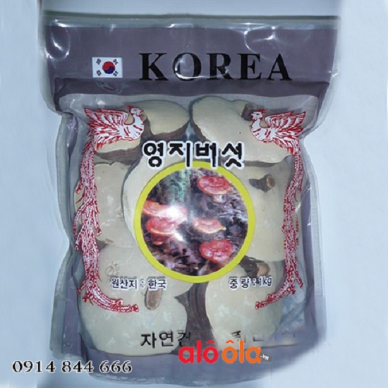 Nấm linh chi núi có chân-sản phẩm quý của đất nước Hàn Quốc