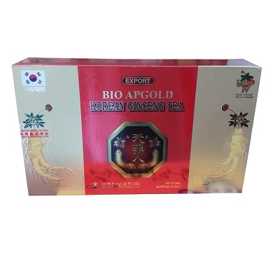 Trà hồng sâm Hàn Quốc Bio ApGold 100 gói thơm ngon bồi bổ