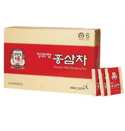 Trà hồng sâm KGC hộp 100 gói chất lượng Hàn Quốc cao cấp