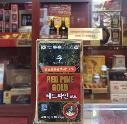 Viên tinh dầu thông đỏ Hàn Quốc Red Pine Gold