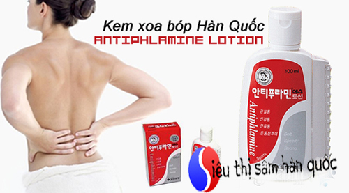 Dầu xoa bóp Antiphlamine Lotion - Korea