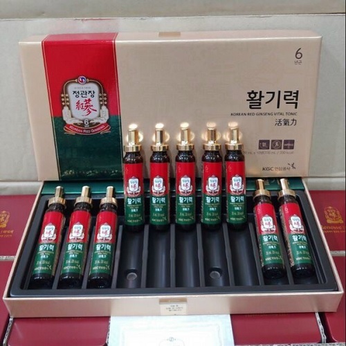 nước hồng sâm kgc korean red ginseng vital tonic hàn quốc